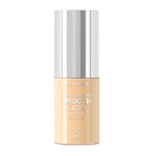 کرم پودر مرطوب کننده آلوئه ورا ریلویس Skin Smooth بژ روشن 01